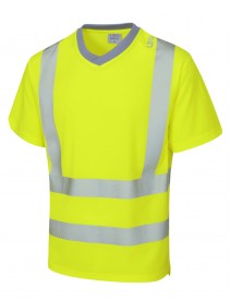 Leo Larkstone Coolviz Plus T-Shirt Yellow